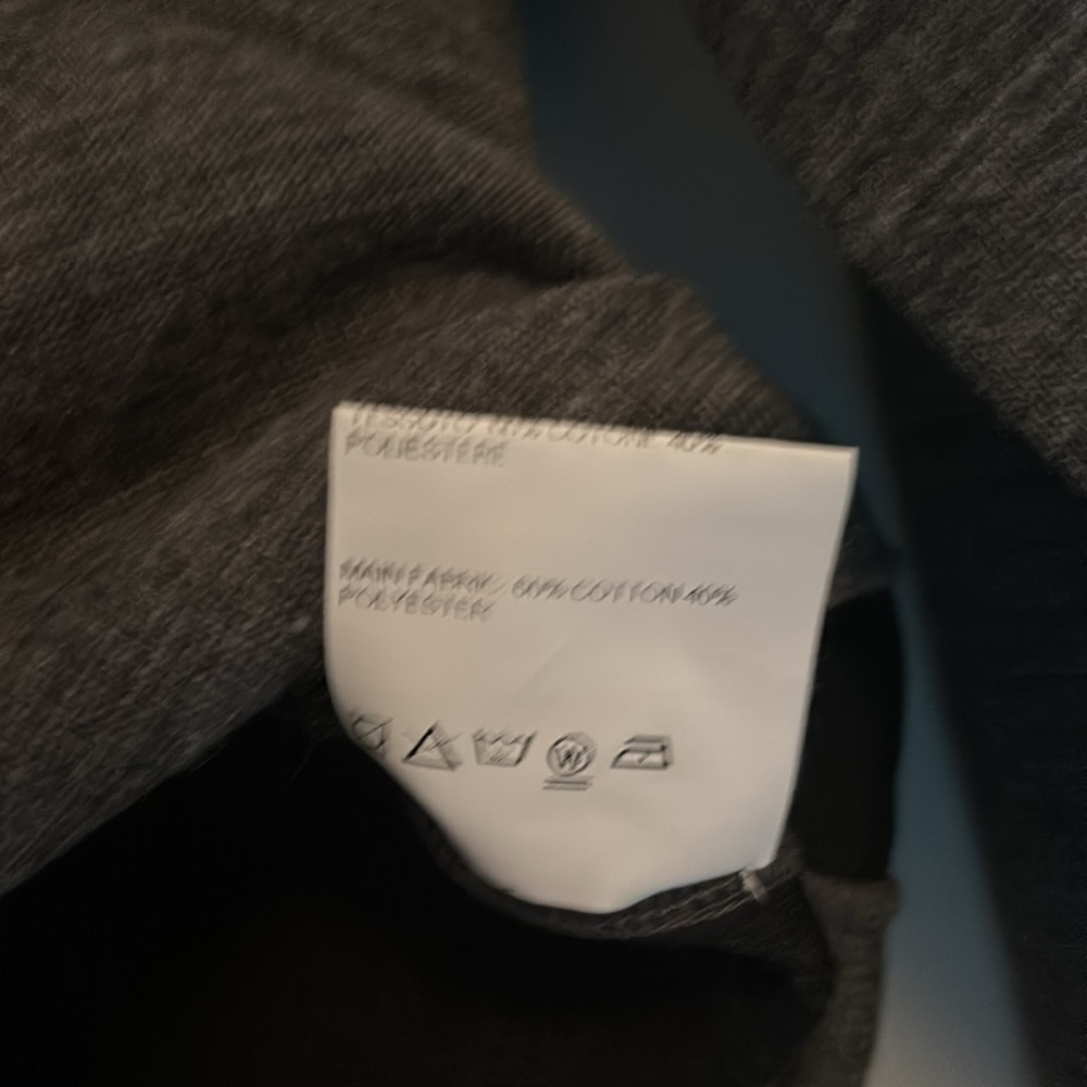 grey melange wool golden goose round neck sweater shirt - Picture 13 of 16